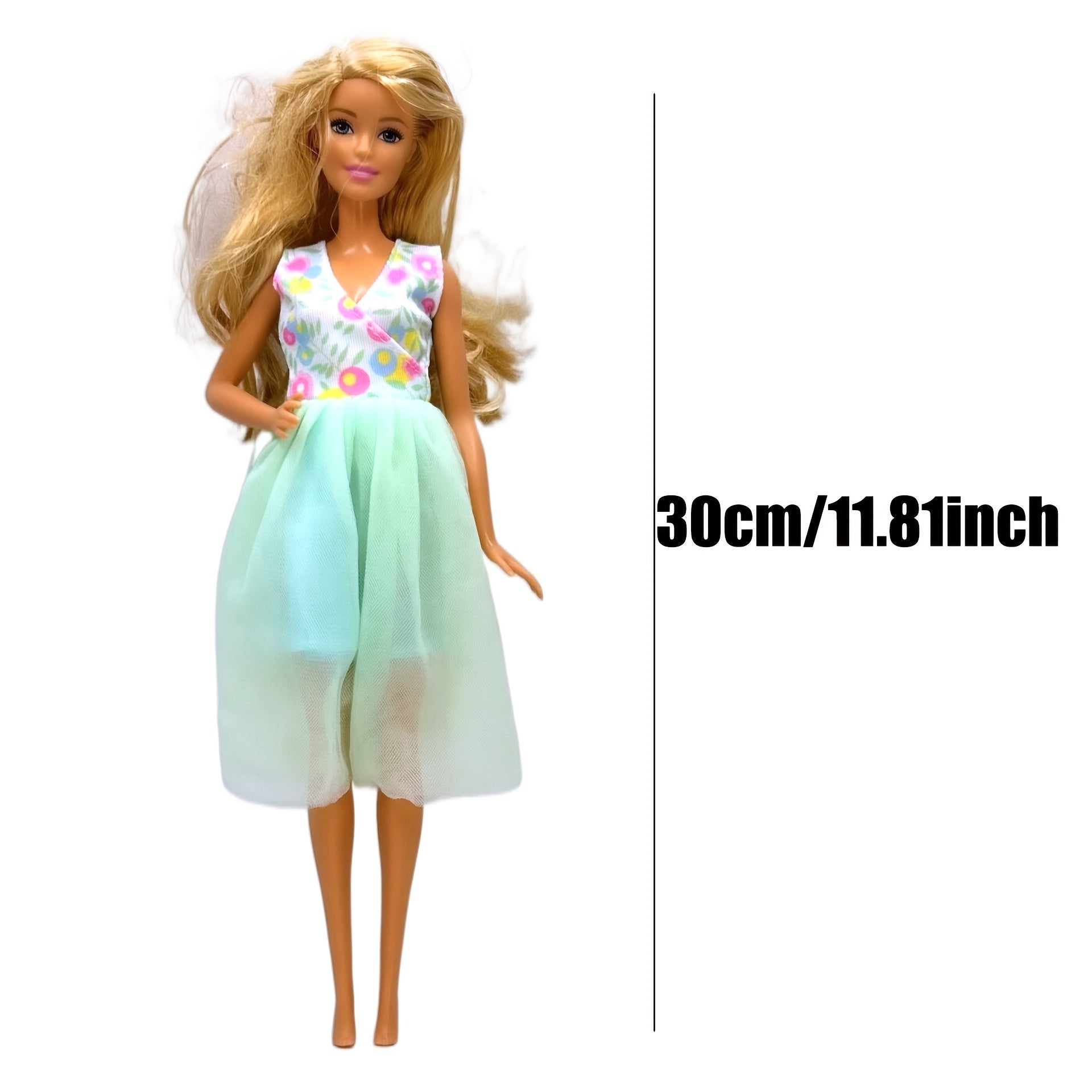 Princess Doll Dress Up Costume Clothes for Girls Birthday