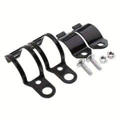2pcs Motorcycle Turn Signal Bracket Flasher Indicators Holder Fork Mount Clamp