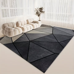 Geometric Printed Floor Rug Soft Non-slip Carpet