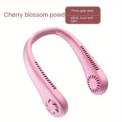 Bladeless USB Portable Neck Fan for Cooling