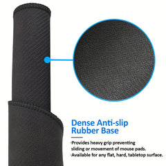 Fox Round Mouse Pad Non-slip Rubber Base Gaming Mouse Pad