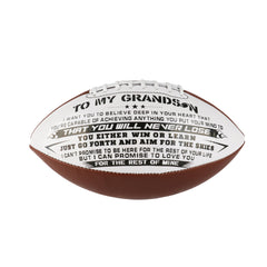 MYOKIA Engraved American Football For Training and Play with Pump