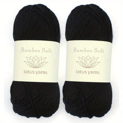 2pcs 50g Lotus Yarns Bamboo Soft Yarn Hand Knitting Yarn Baby Craft DIY