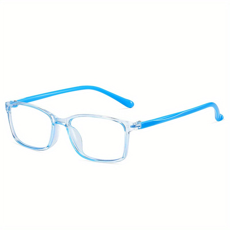 Kids Light Blocking Glasses Square Frame Boys Girls Anti Blue Light