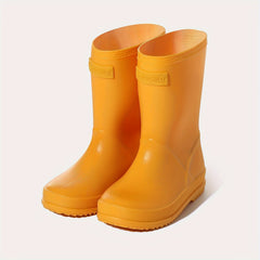 Solid High Top Rain Boots for Kids