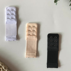 3pcs 2 Hooks Bra Strap Extenders Adjustable Bra Band Buckle