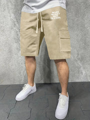 Men's Cargo Shorts for Summer Causal Wear