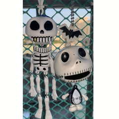 Skull Keychain Halloween Gift Skeleton Pendant Bag Pendant
