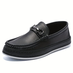 Men's Bit Loafer Shoes Casual Comfy Slip On Flat Shoes