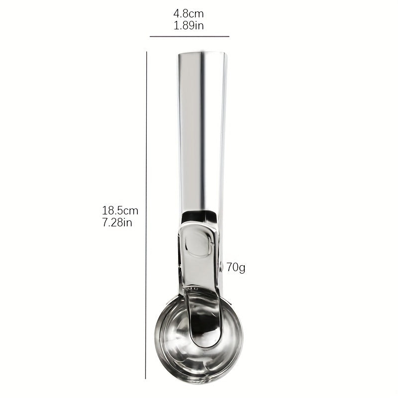 Stainless Steel Ice Cream Scoop and Ball Digger - Multifunctional Tool