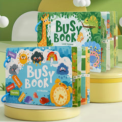 Quiet Book for Kids Sensory Learning Activity Toy Ideal Gift