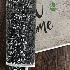Bee Sunflower Kitchen Rug Absorbent Non Slip Stain Resistant Waterproof