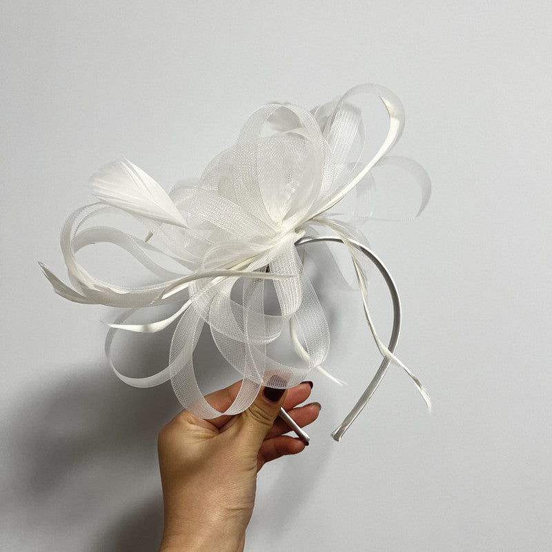 Vintage Headband Fascinator Derby Headband Hairband Wedding Headpiece