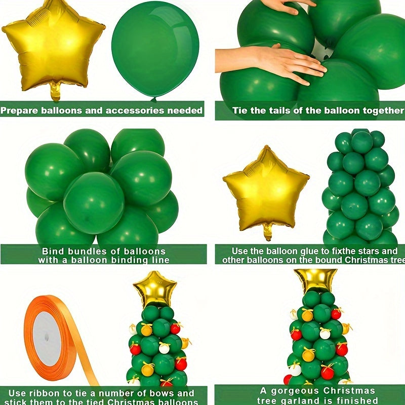 Christmas Balloon Garland Arch Kit for Party Decorations