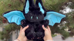 Halloween Bat Rabbit Plush Doll Stuffed Animal Toy