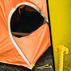 10pcs Plastic Ground Nails for Canopy Tent Outdoor Mountaineering Camping