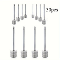 30pcs Inflating Needles Soccer Basketball Football Air Pump Parts