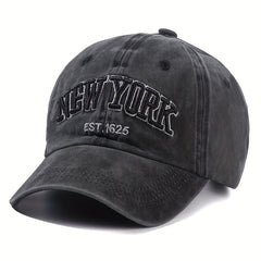 Vintage Embroidered YORK Outdoor Sun Hat