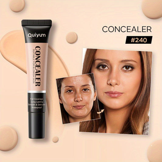 2pcs Flawless Skin Concealer Full Coverage Long lasting Waterproof