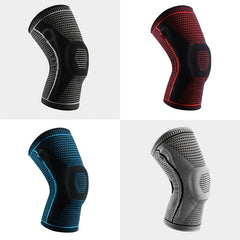Outdoor Sports Knee Pads with Silicone Spring Breathability