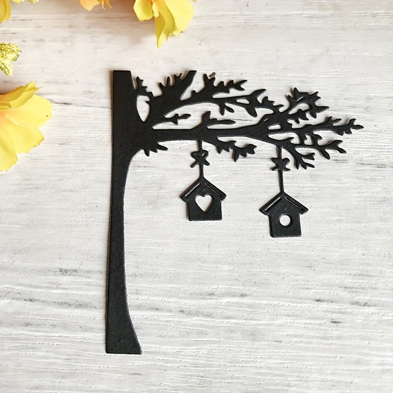 Tree Bird Nest Metal Cutting Dies Stencil For Card Decoration