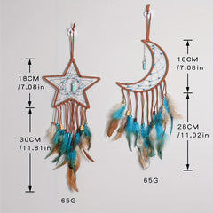 Dream Catcher Wall Hanging Decoration Star Moon