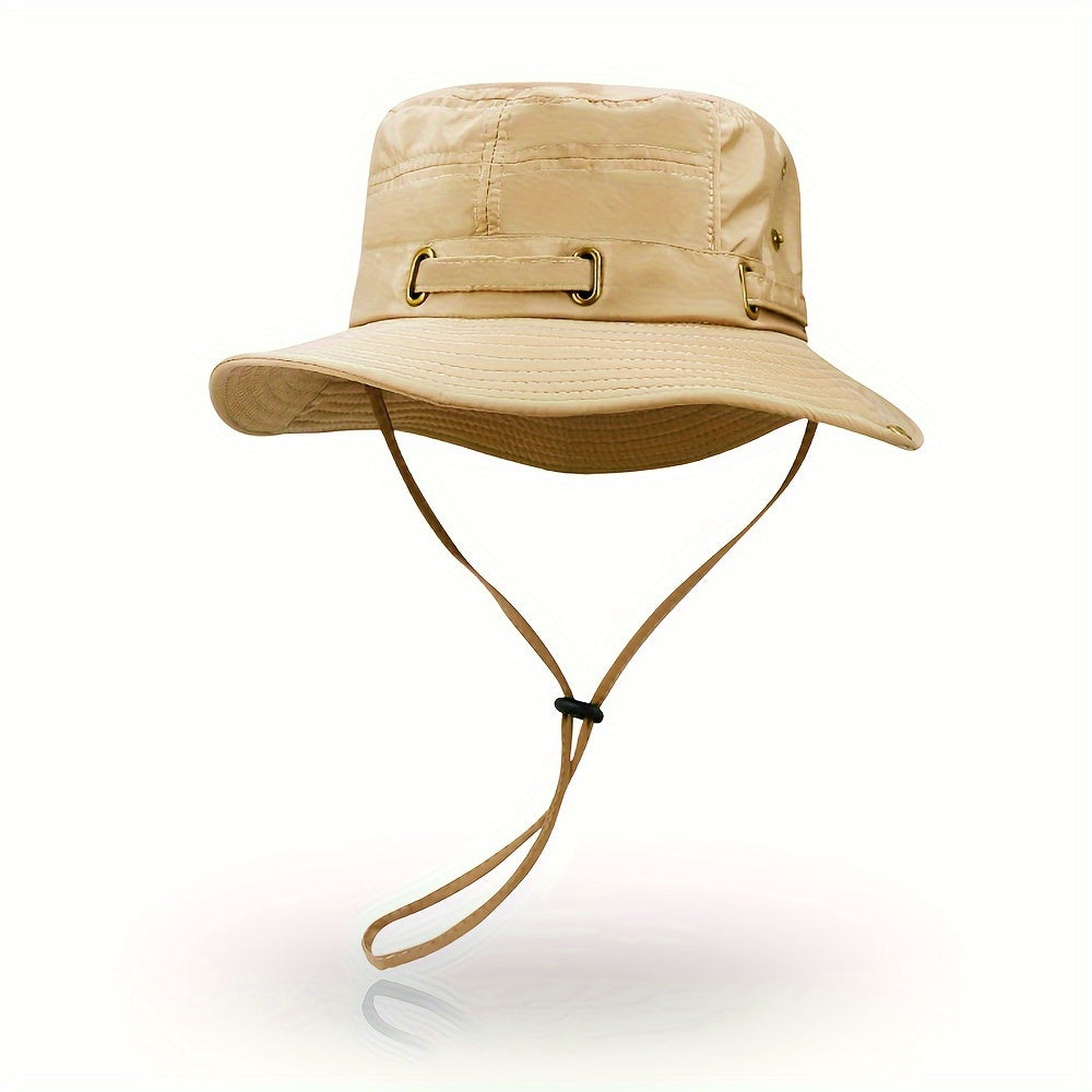 Men's Bucket Hat Summer Wide Brim Sun Hat For Outdoor Activities