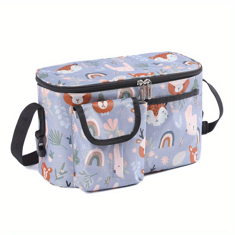 Waterproof Insulation Stroller Caddy Hanging Bag for Mom