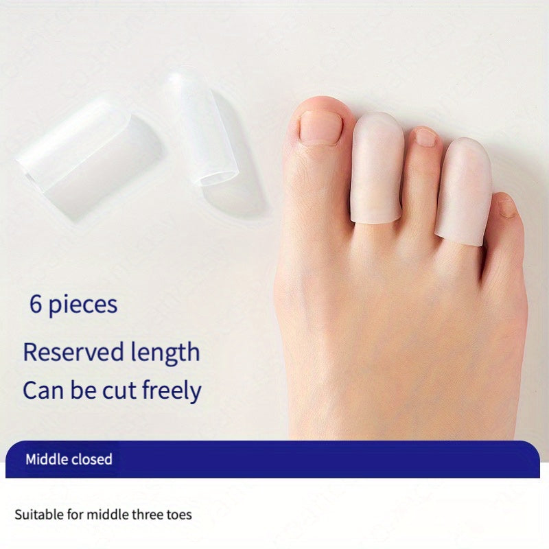 Silicone Toe Protector Anti-wear Squeeze Toe Cover