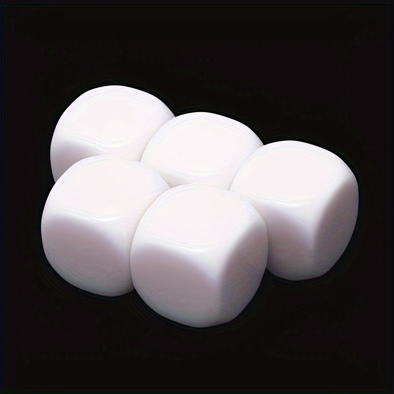 Acrylic Rock paper scissors Plain Dice Blank Dice Entertainment Game 5