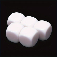 Acrylic Rock paper scissors Plain Dice Blank Dice Entertainment Game 5