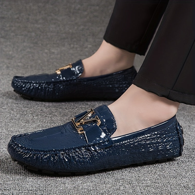Men's Smart Casual Slip-On Loafers Dress Shoes