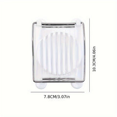 Small 2 in 1 Egg Cutter Stainless Steel Kitchen Accessory