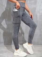 High Waist Yoga Leggings with Pockets Slimming Activewear