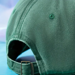 Unisex Sunshade Adjustable Baseball Cap With DOG MOM Embroidery