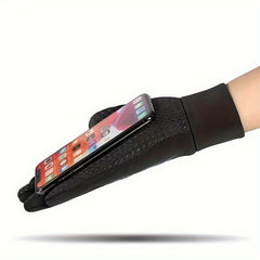 Winter Non slip Warm Gloves, Touch Screen Waterproof for Hiking Skiing Fishing