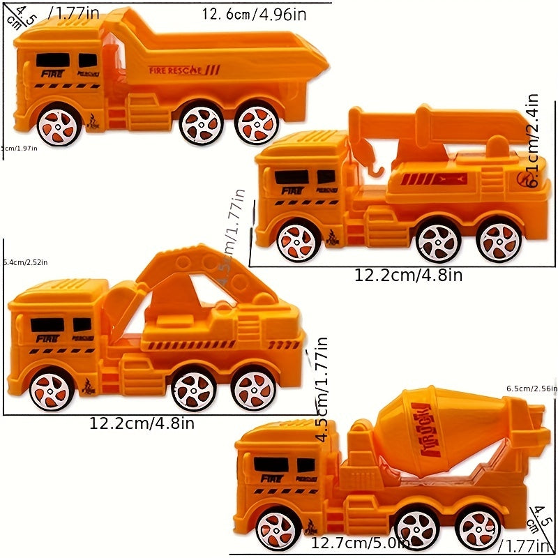 Engineering Car Excavator Toy Model for Kids
