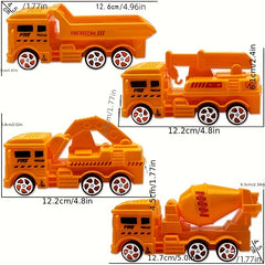 Engineering Car Excavator Toy Model for Kids