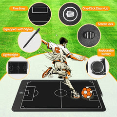 Non Rech. Aggressive Tactics Board Football Training Durable ABS Outdoor Sports