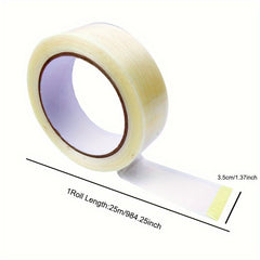 Striped Fiber Adhesive Tape Waterproof for Packaging and Floor