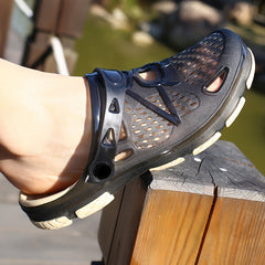 Fashionable Breathable Soft Non-slip Slippers Women's Outdoor Hole Shoes