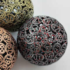 Metal Dragon Hollow D100 Sided Dice