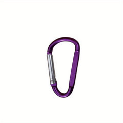 4pcs D-shaped Flattened Mountaineering Buckles