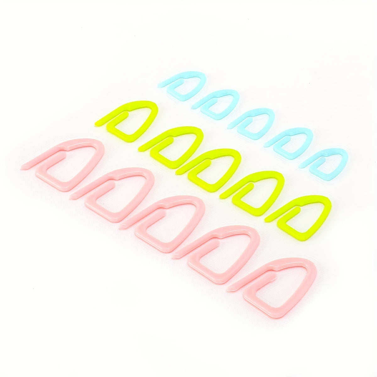 15pcs Knitting Crochet Markers Stitch Marker Ring Sewing Accessories DIY Crafts