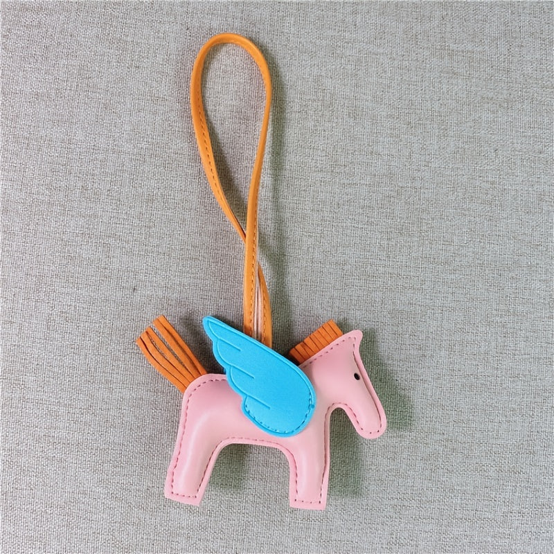 16pcs Flying Horse Keychain Bag Charm Pendant Accessory Keychain