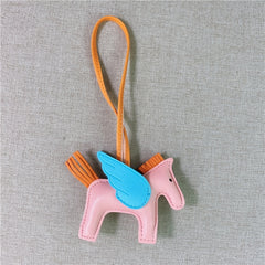 16pcs Flying Horse Keychain Bag Charm Pendant Accessory Keychain