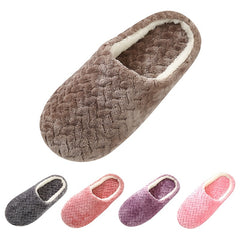 Men's Cozy Cotton Slides for Indoor Bedroom Winter