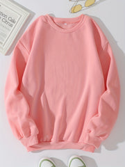Casual Loose Long Sleeve Sweatshirt Women's Pullover