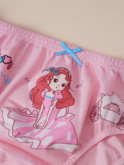 5pcs Girls Princess Cotton Brief Underwears