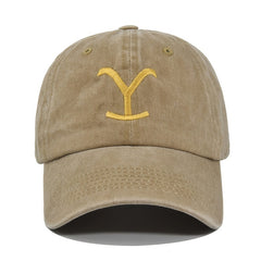 Yellowstone Ranch Themed Embroidered Baseball Cap for Men
